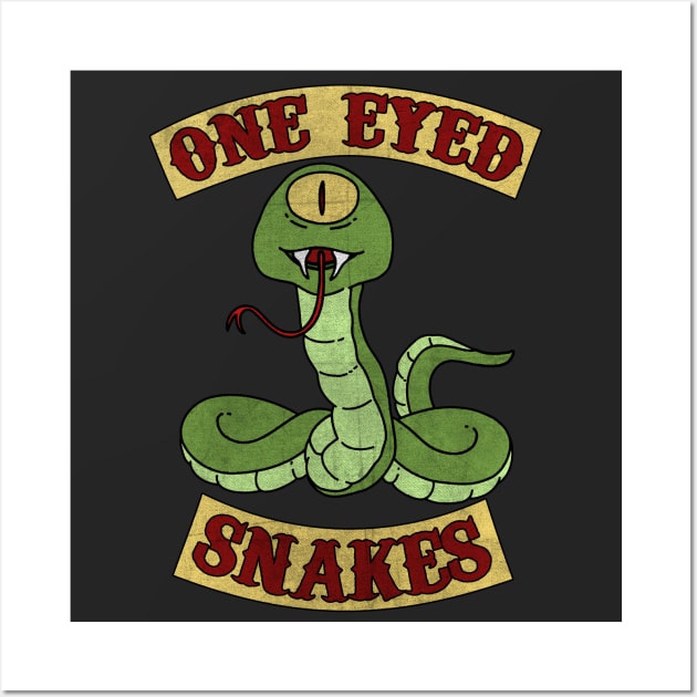 One Eyed Snakes Wall Art by JimT